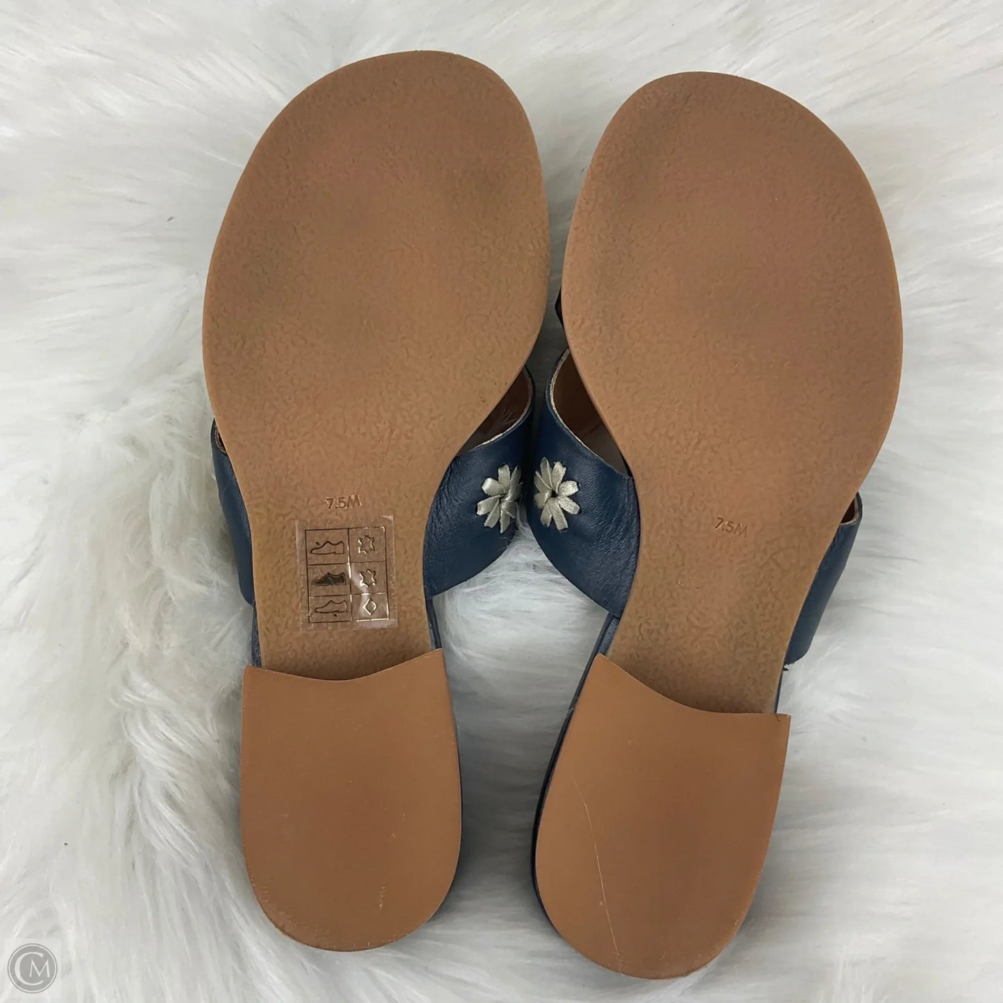 Shoes Heels Block By Jack Rogers In Blue, Size: 7.5