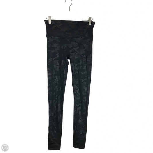 Athletic Leggings By Spanx In Black, Size: M