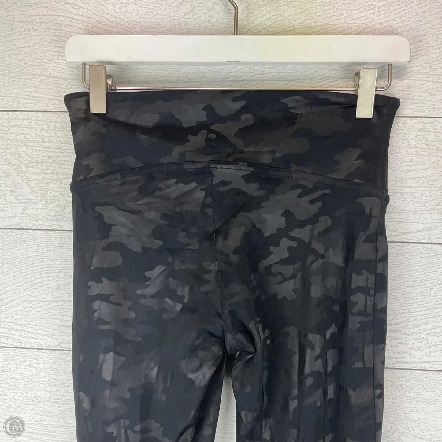 Athletic Leggings By Spanx In Black, Size: M