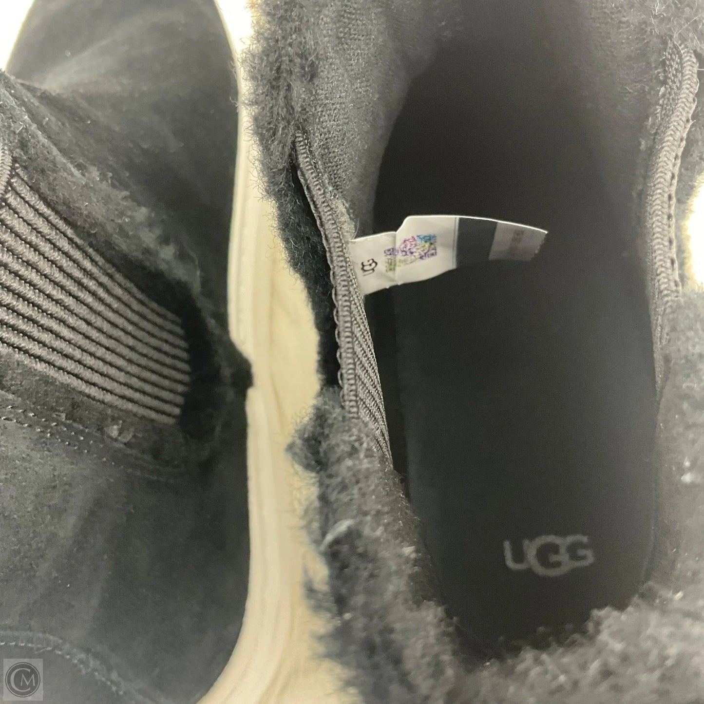 Boots Designer By Ugg In Black, Size: 8
