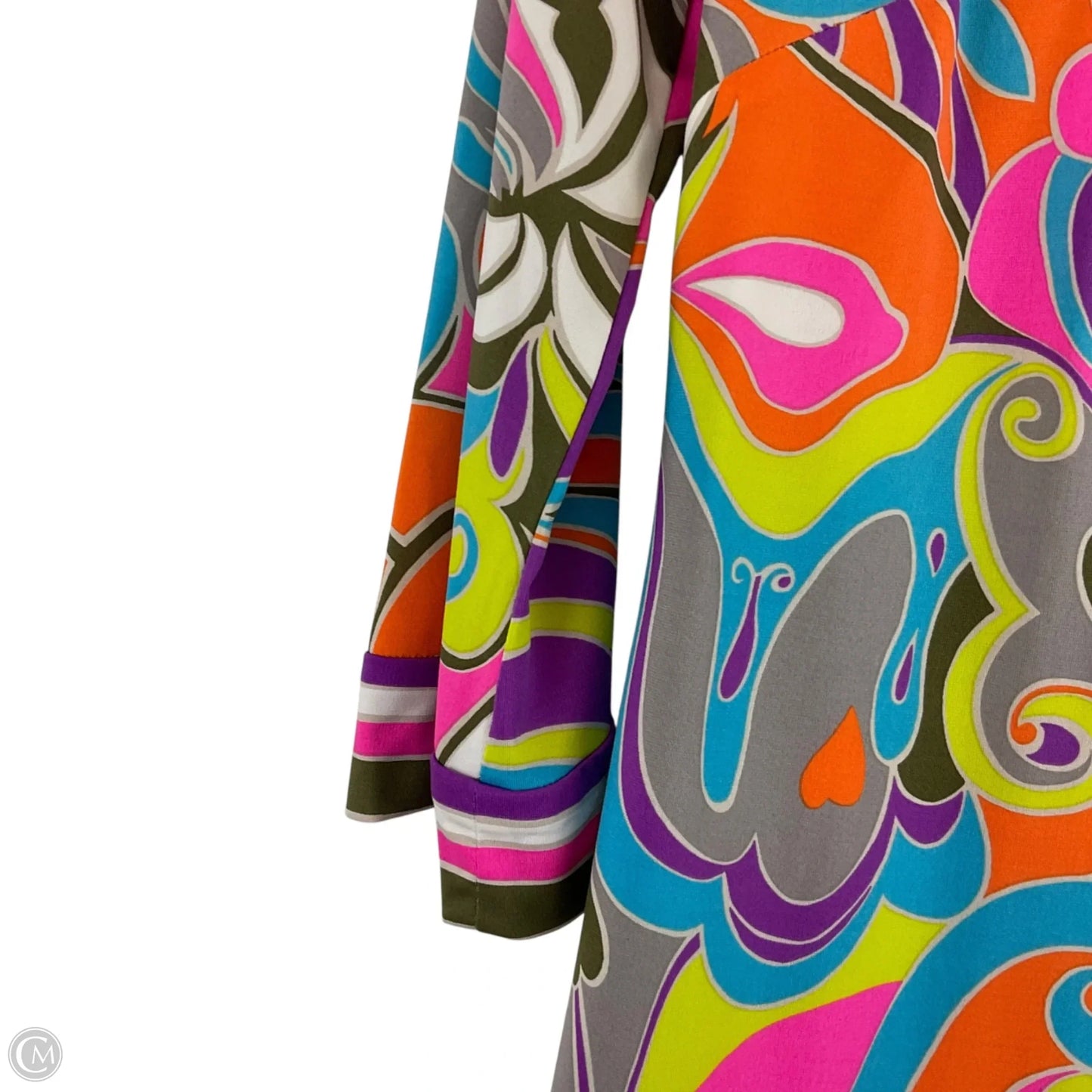 Dress Casual Midi By Trina By Trina Turk In Multi-colored, Size: 6