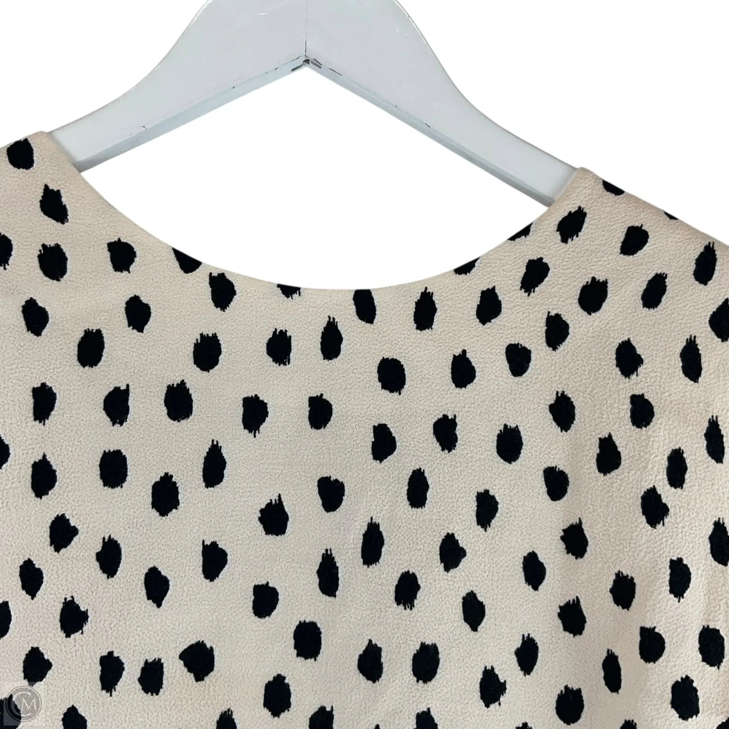 Top Sleeveless Designer By Kate Spade In Cream, Size: M
