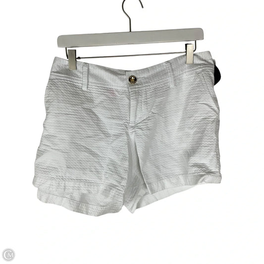 Shorts Designer By Lilly Pulitzer In White, Size: 14