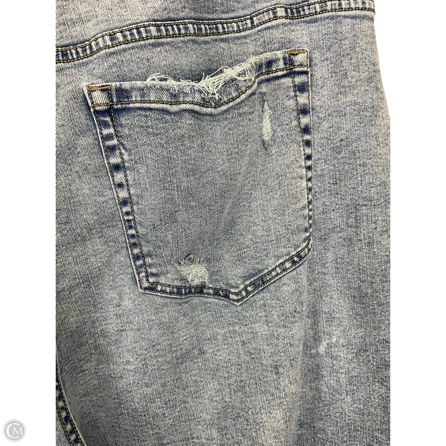 Jeans Wide Leg By Lane Bryant In Blue Denim, Size: 18