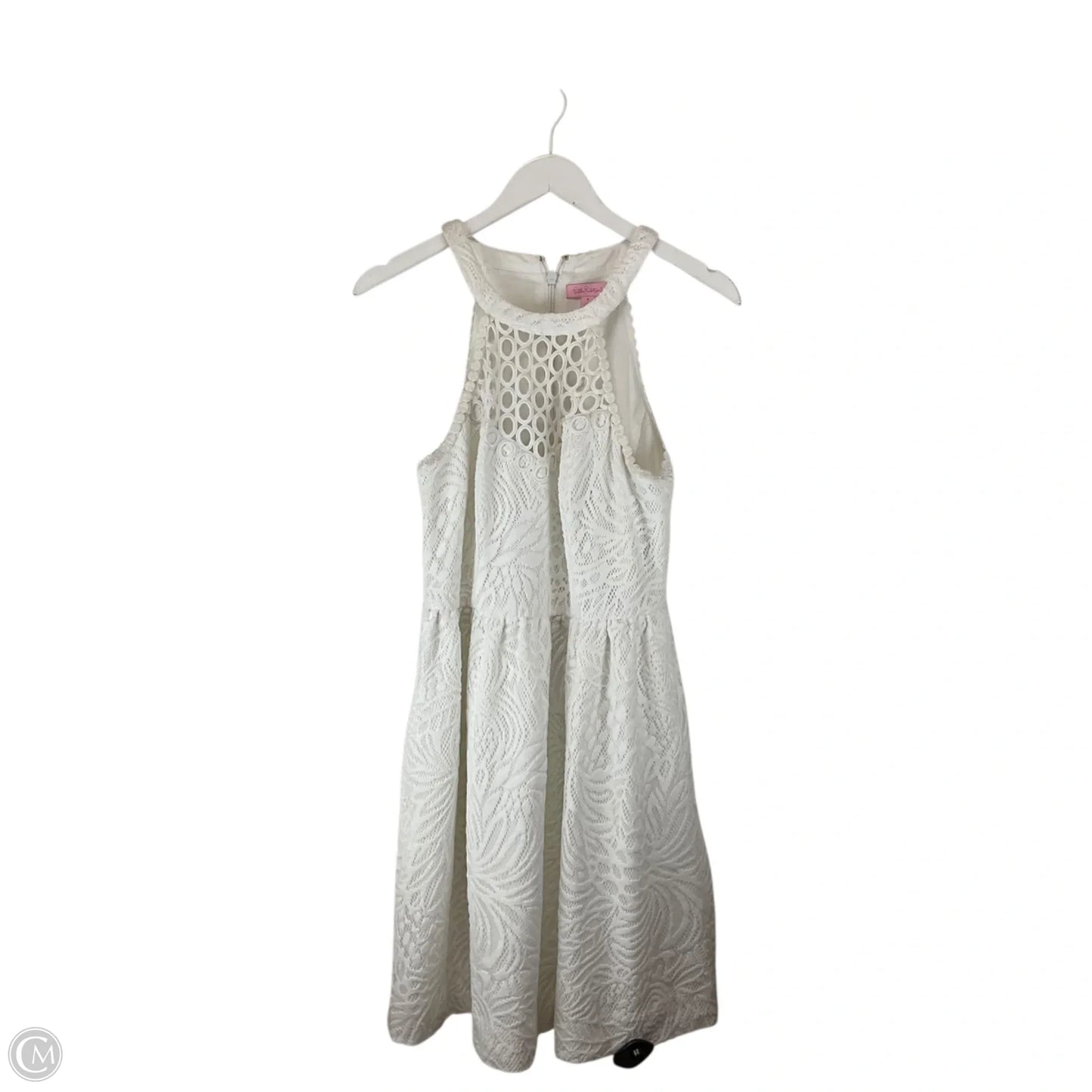 Dress Designer By Lilly Pulitzer In White, Size: 8