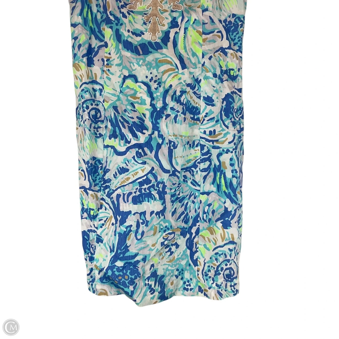 Dress Designer By Lilly Pulitzer In Blue, Size: 8