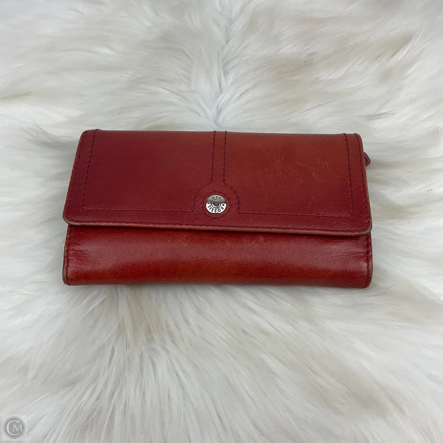 Wallet By Fossil, Size: Medium