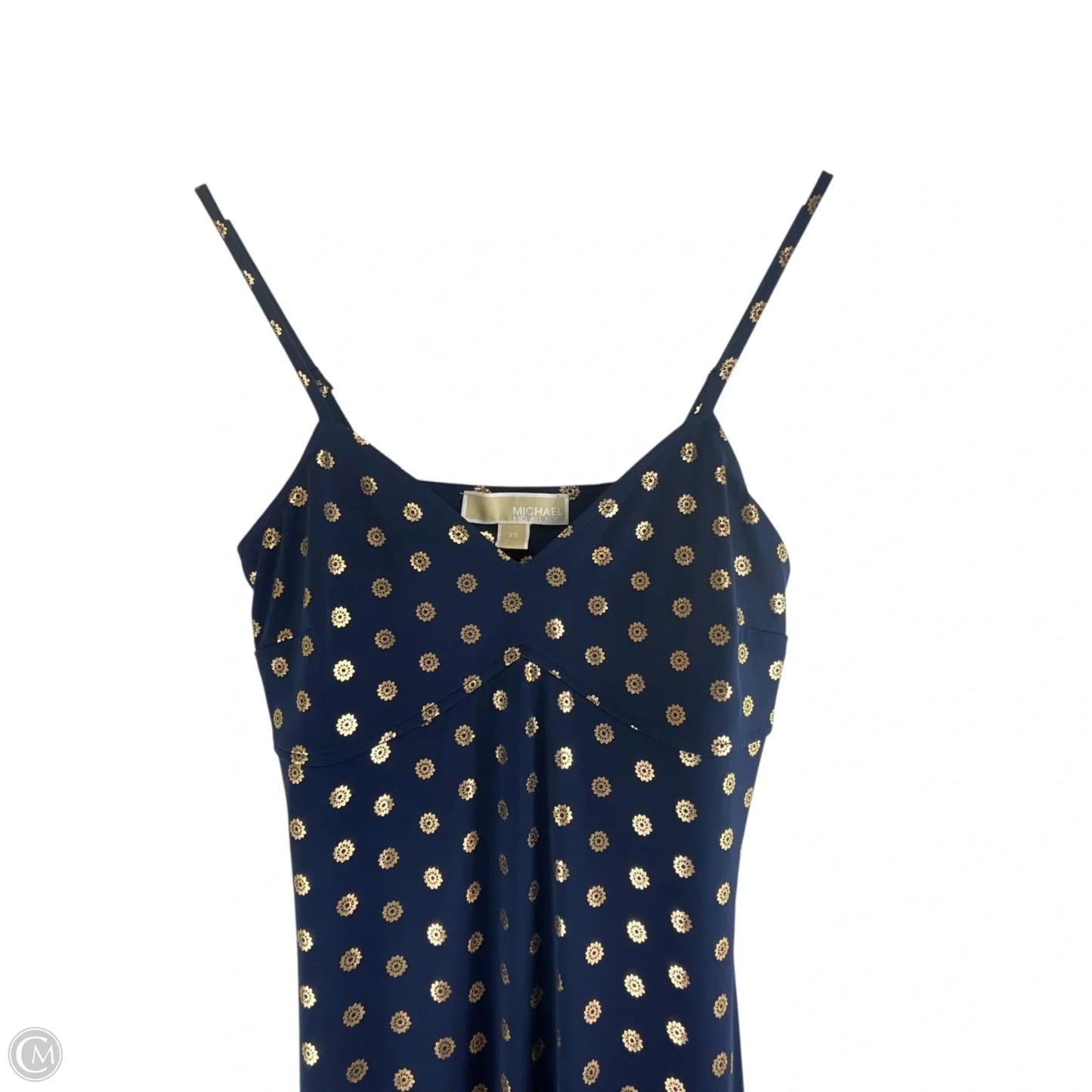 Dress Casual Maxi By Michael By Michael Kors In Navy, Size: Xs
