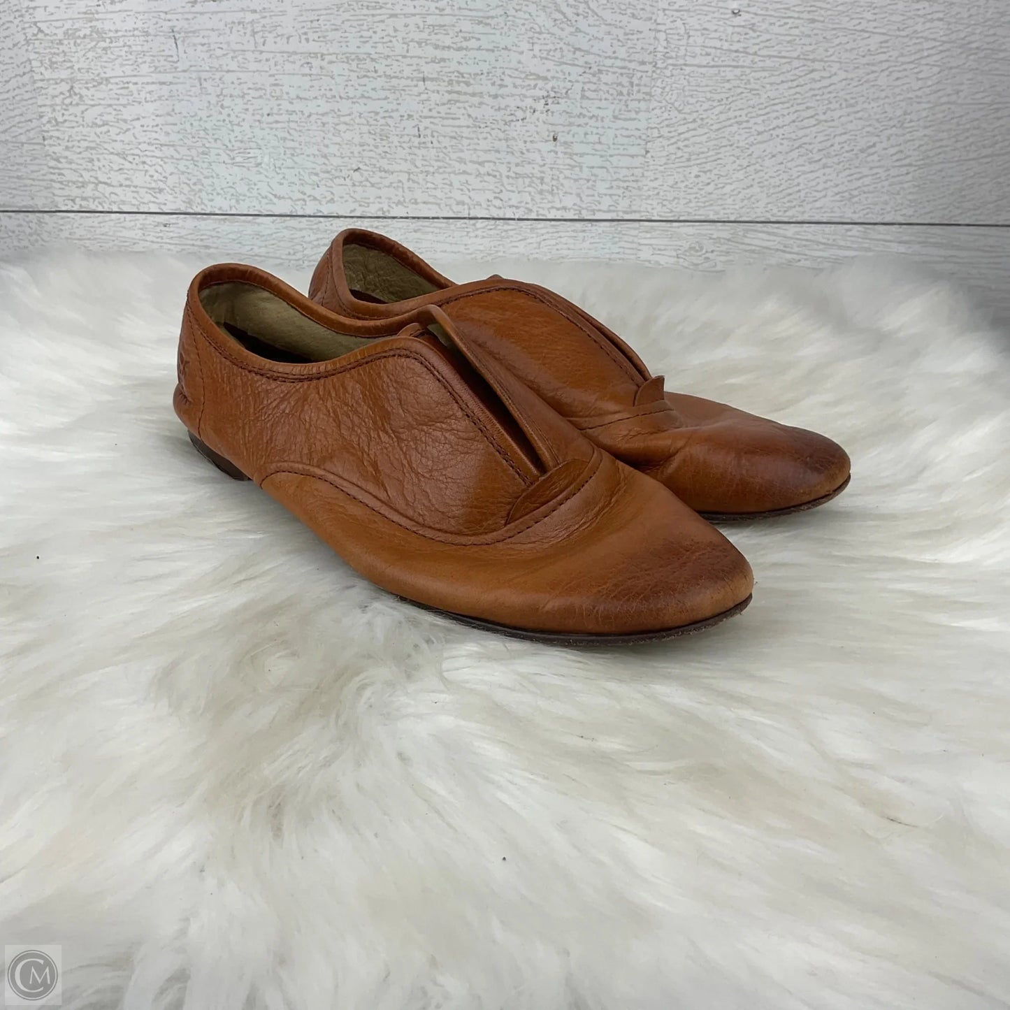 Shoes Designer By Frye In Tan, Size: 8