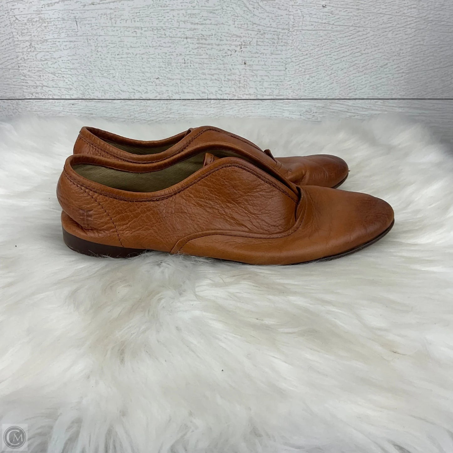 Shoes Designer By Frye In Tan, Size: 8