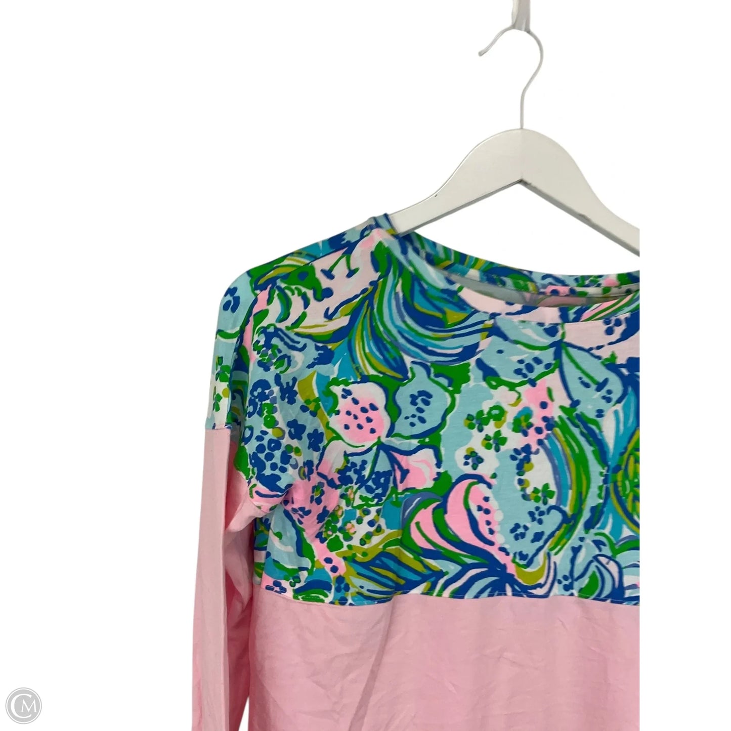 Top Long Sleeve Designer By Lilly Pulitzer In Pink, Size: Xxs