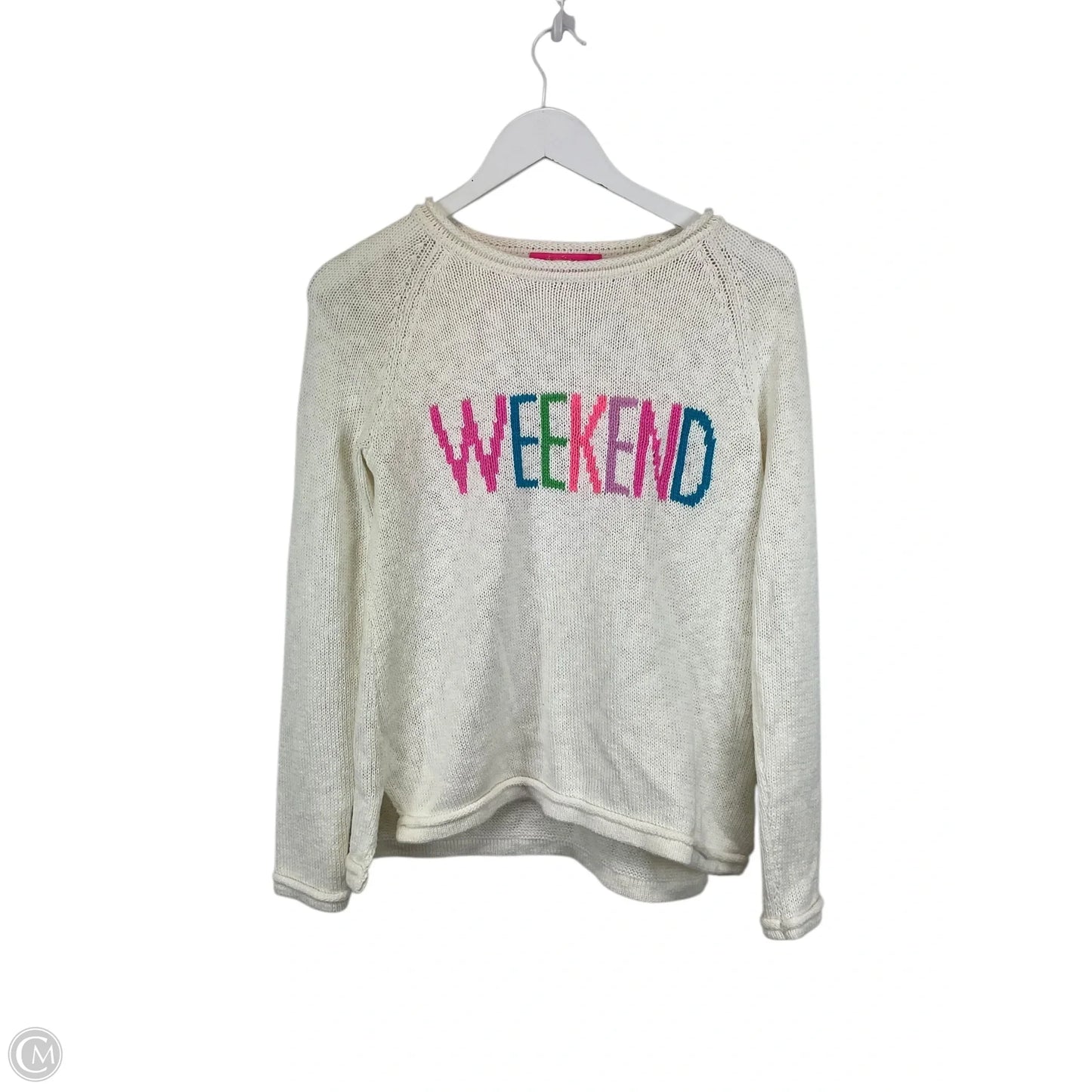 Sweater Designer By Lilly Pulitzer In Cream, Size: Xs