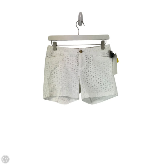 Shorts Designer By Lilly Pulitzer In White, Size: 0