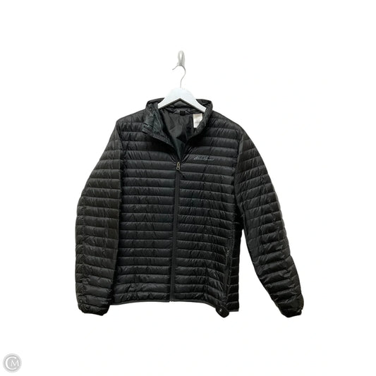 Jacket Puffer & Quilted By Eddie Bauer In Black, Size: M