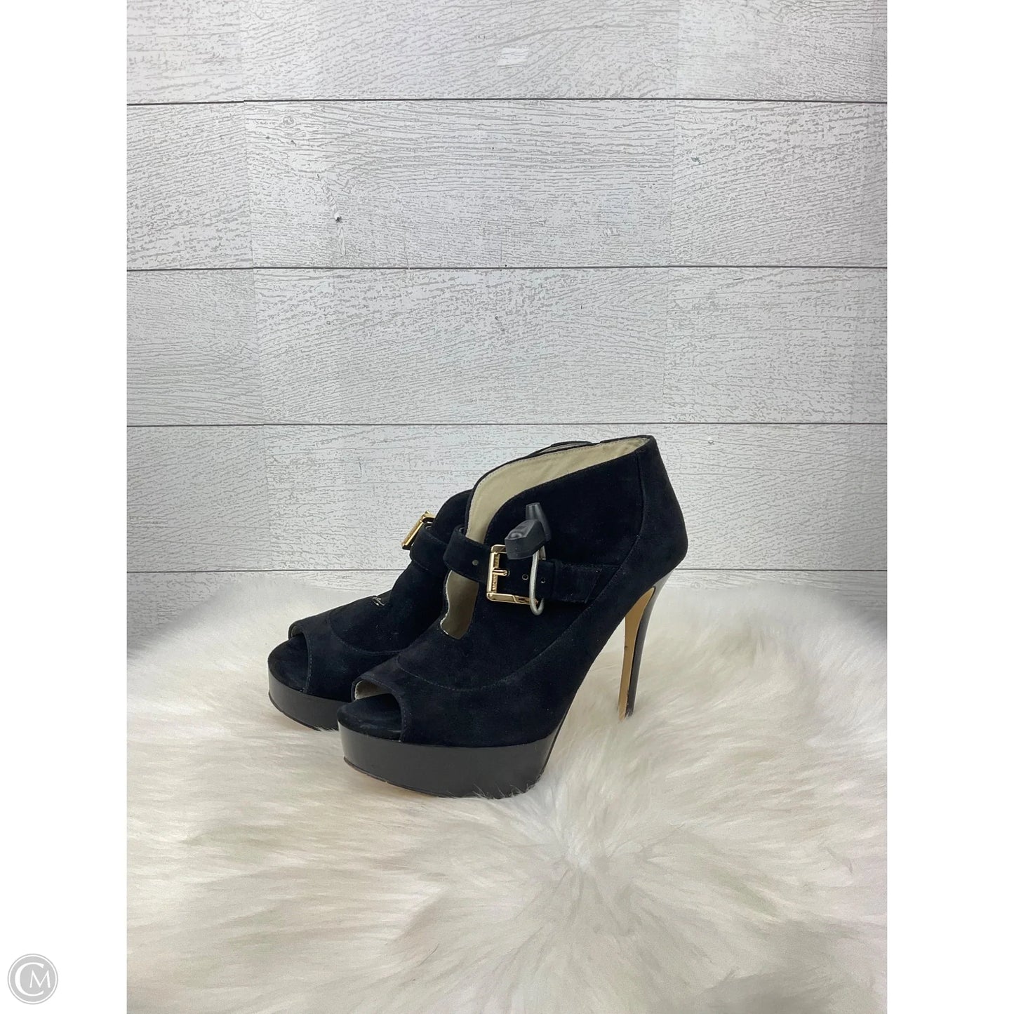 Shoes Designer By Michael Kors In Black, Size: 7.5