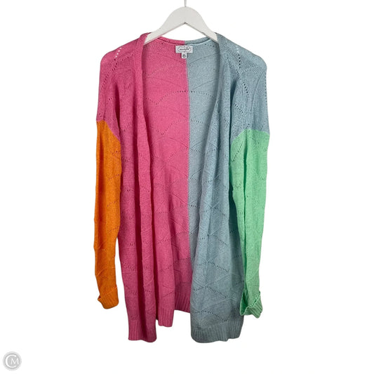 Cardigan By Mudpie In Multi-colored, Size: M
