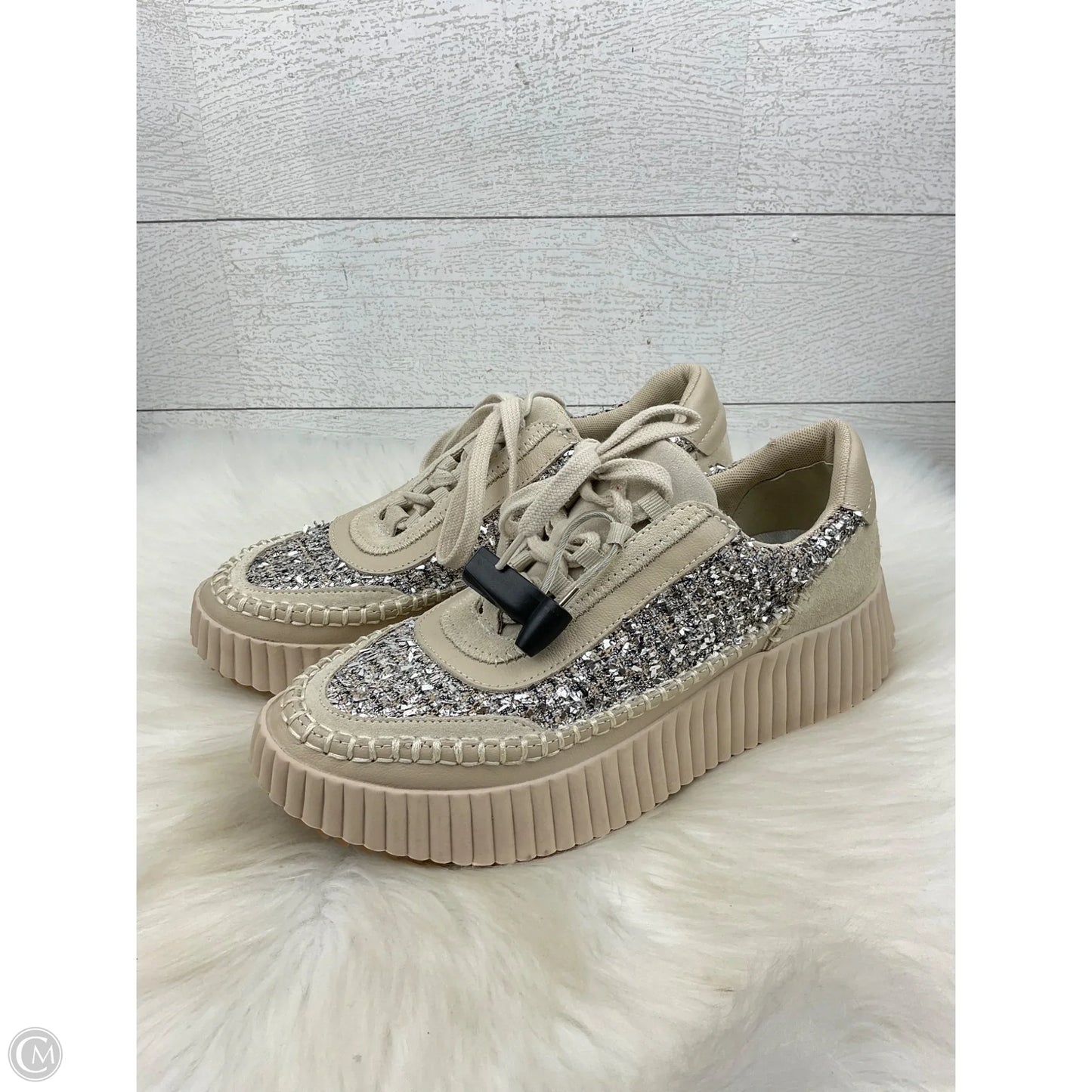 Shoes Sneakers Platform By Dolce Vita In Cream, Size: 8