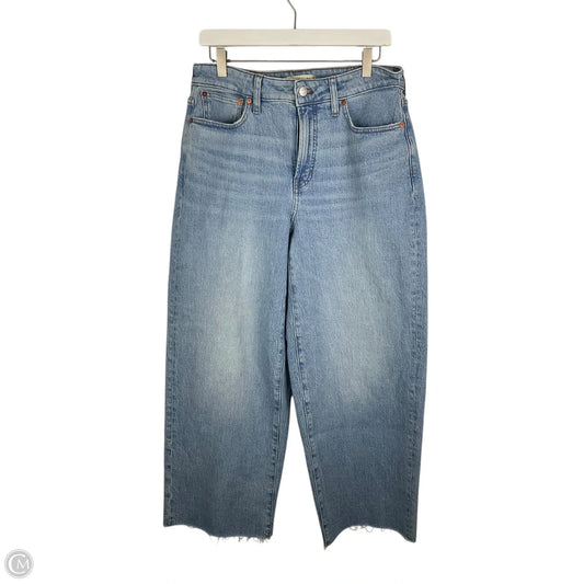 Jeans Wide Leg By Madewell In Blue Denim, Size: 6