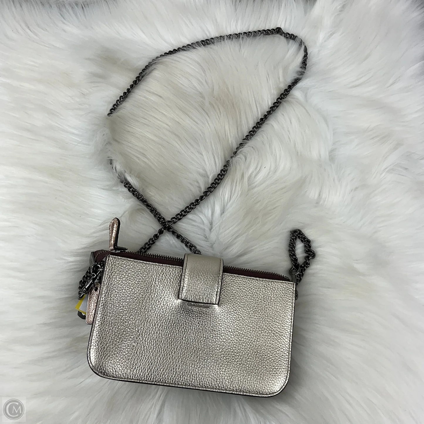 Crossbody Designer By Coach, Size: Small