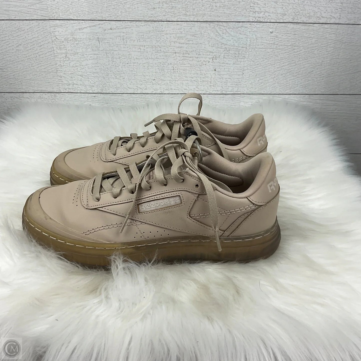 Shoes Sneakers Platform By Reebok In Tan, Size: 10