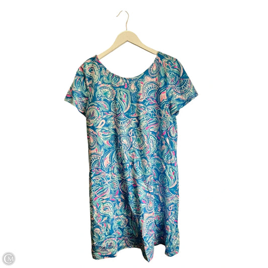 Dress Designer By Lilly Pulitzer In Blue, Size: L
