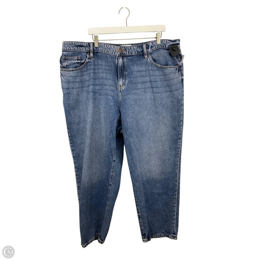 Jeans Straight By Lane Bryant In Blue Denim, Size: 20