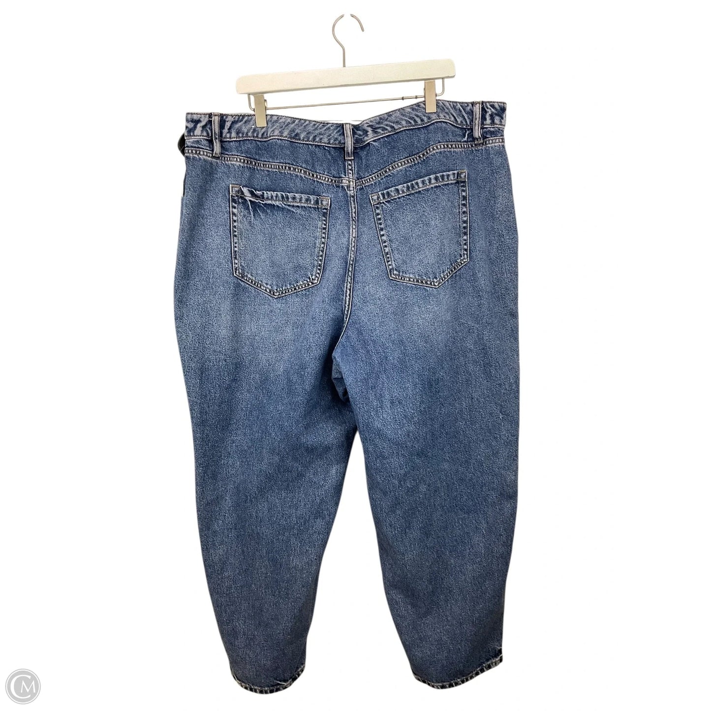 Jeans Straight By Lane Bryant In Blue Denim, Size: 20