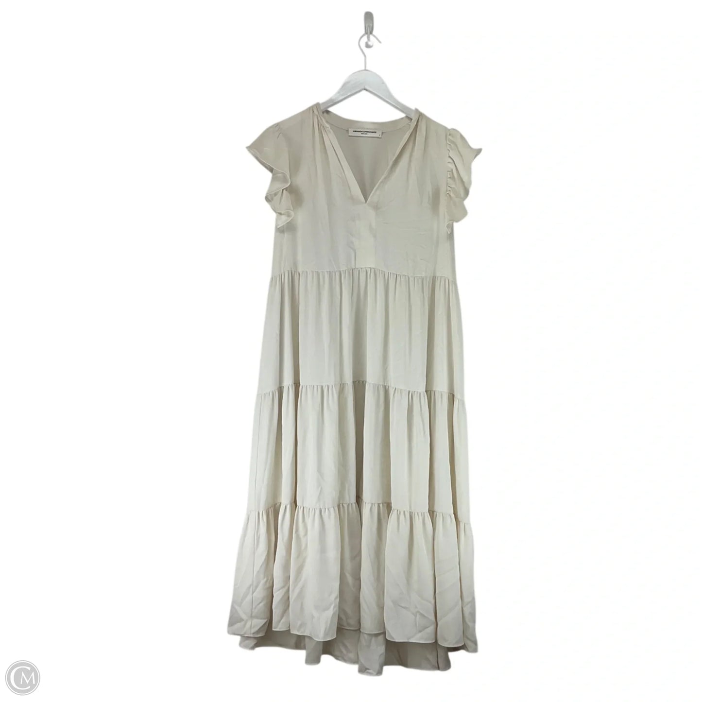 Dress Casual Midi By Amanda Uprichard In White, Size: M