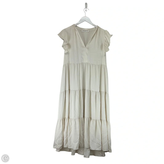 Dress Casual Midi By Amanda Uprichard In White, Size: M