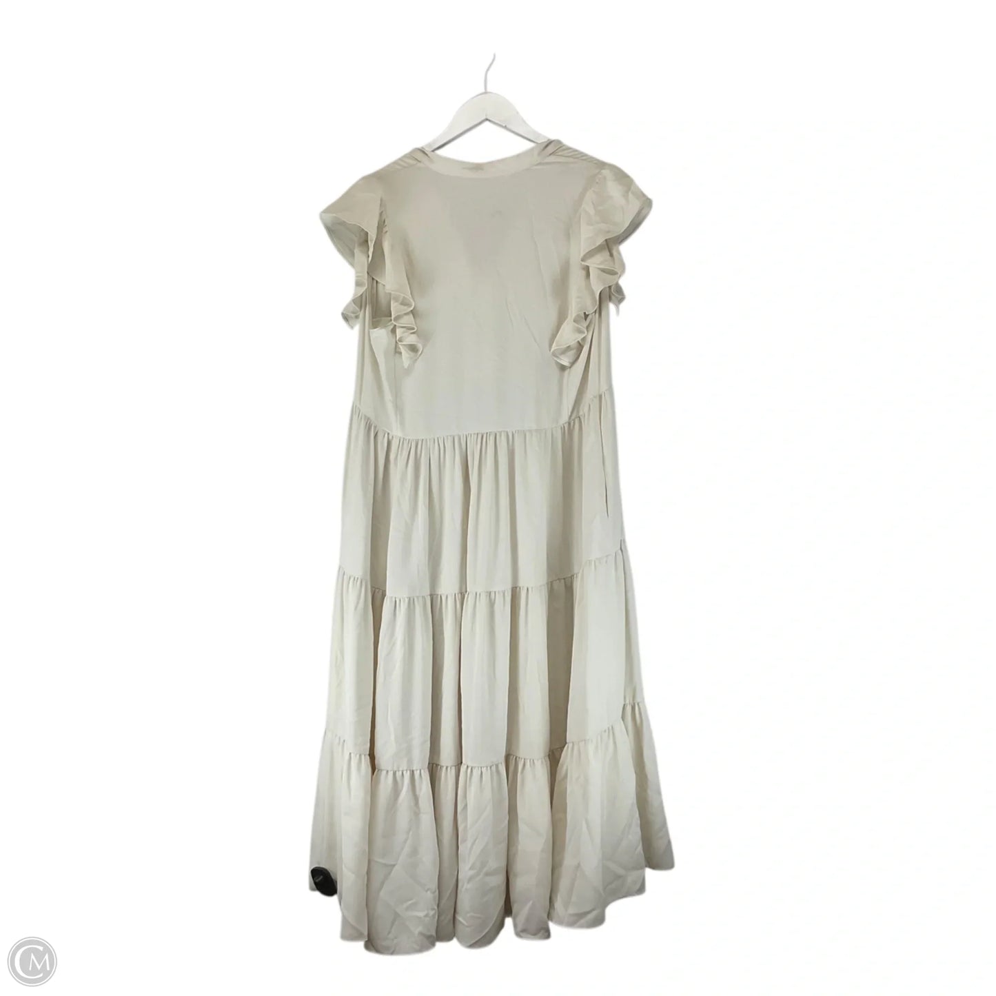 Dress Casual Midi By Amanda Uprichard In White, Size: M