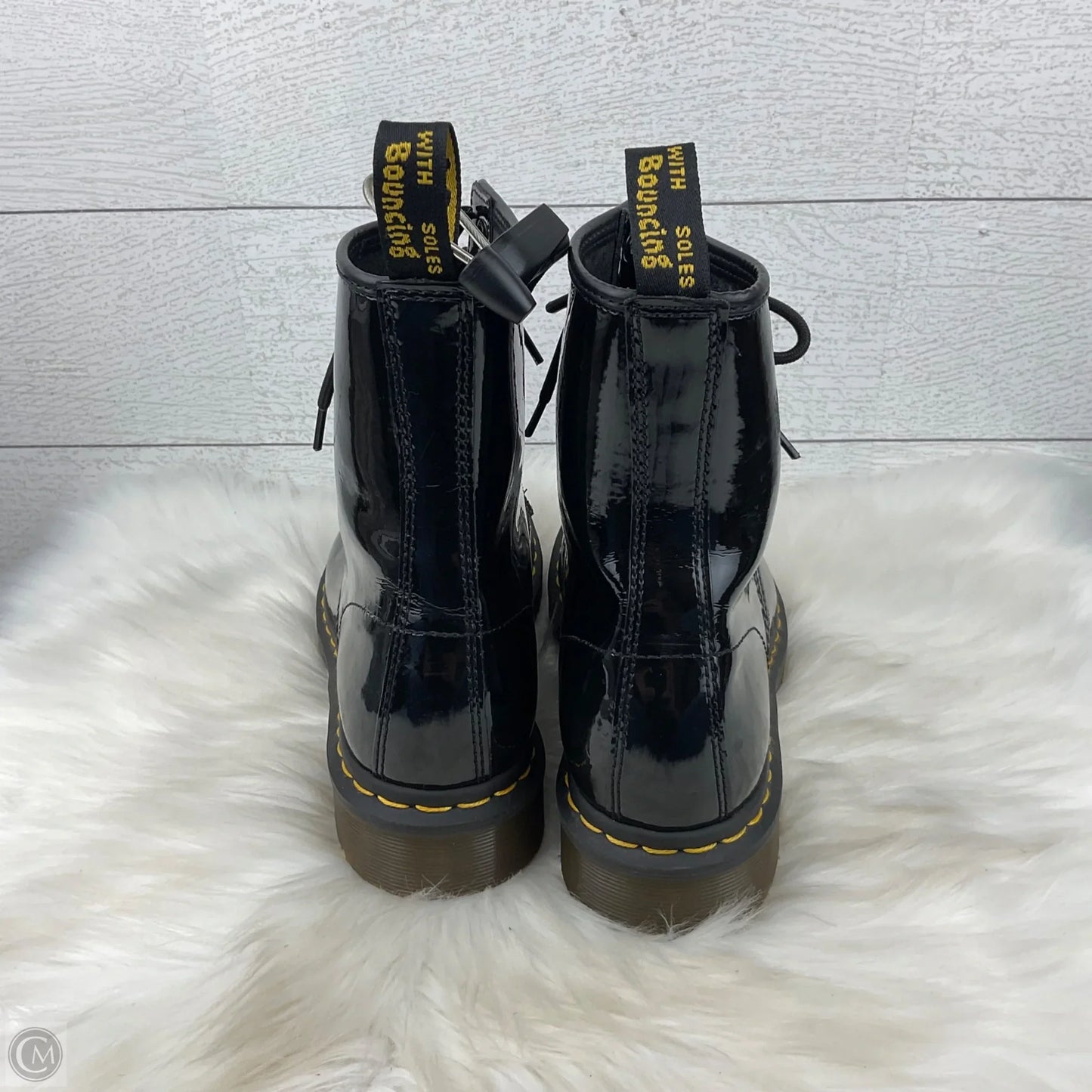 Boots Combat By Dr Martens In Black, Size: 10