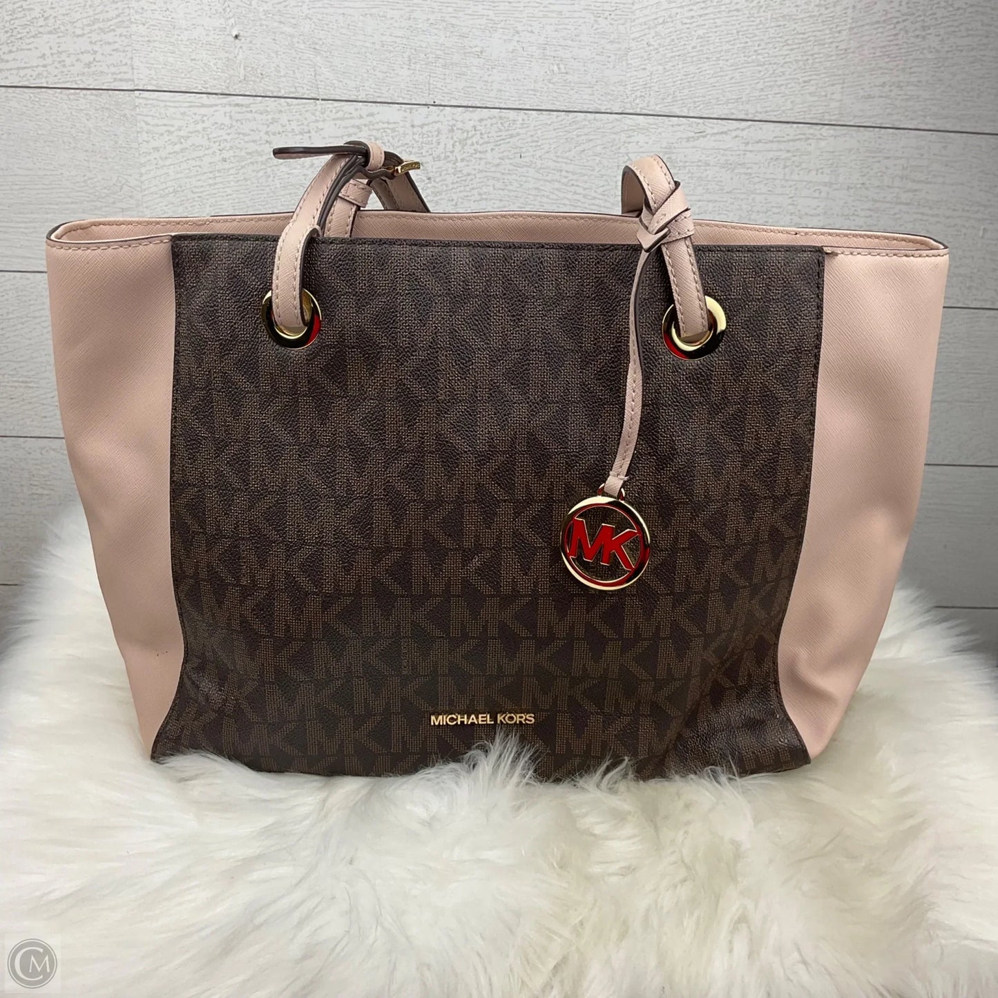 Handbag Designer By Michael Kors, Size: Large