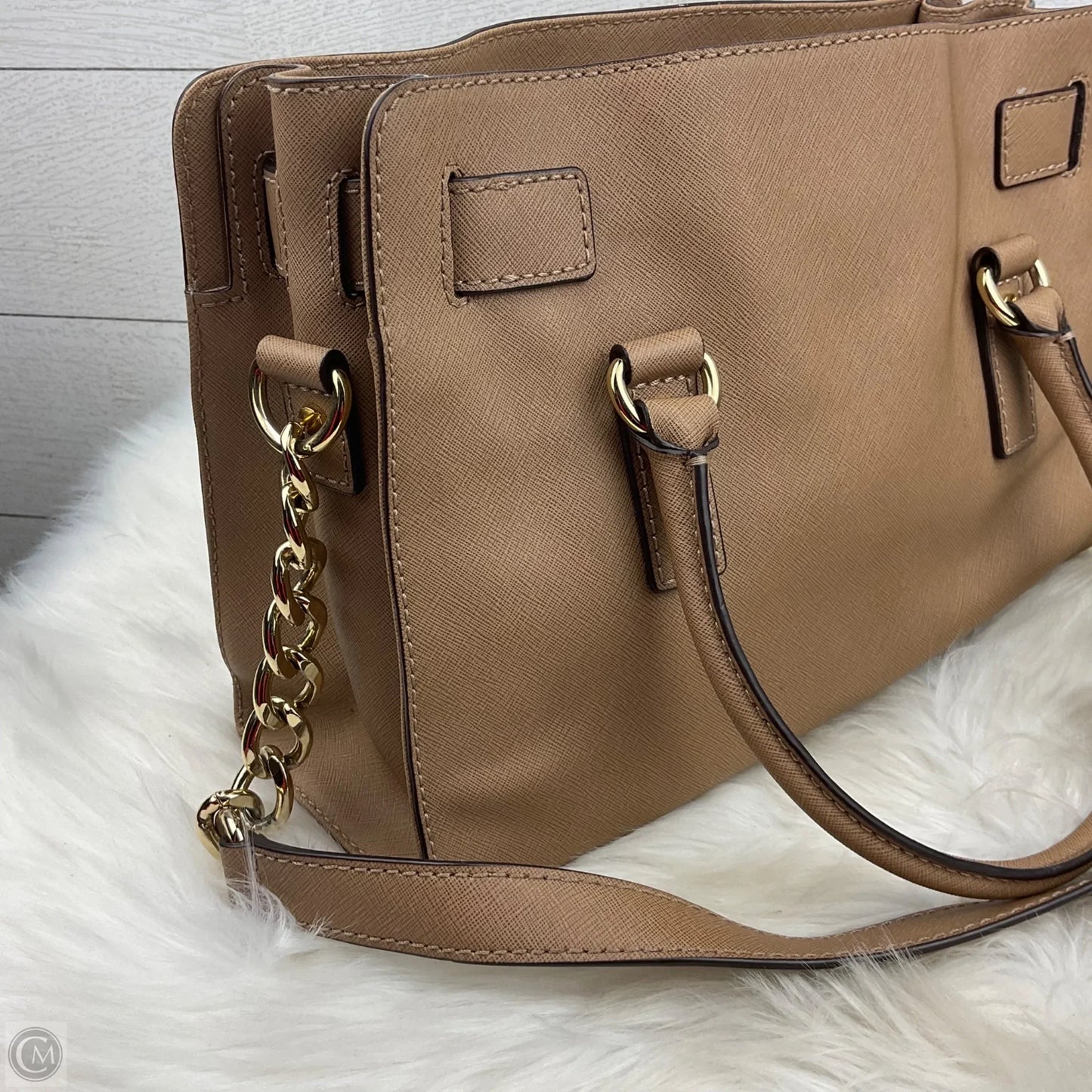 Handbag Designer By Michael Kors, Size: Medium