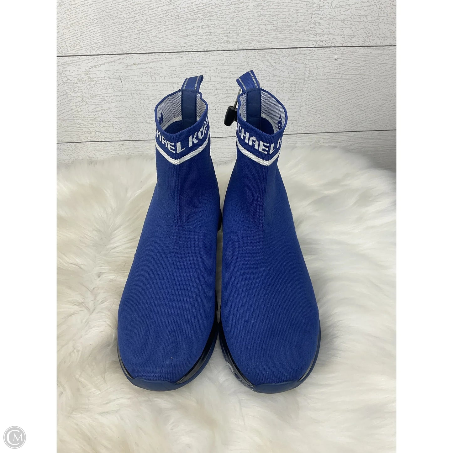 Shoes Designer By Michael Kors In Blue, Size: 9.5