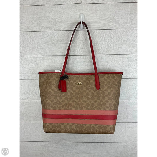 Handbag Designer By Coach, Size: Large