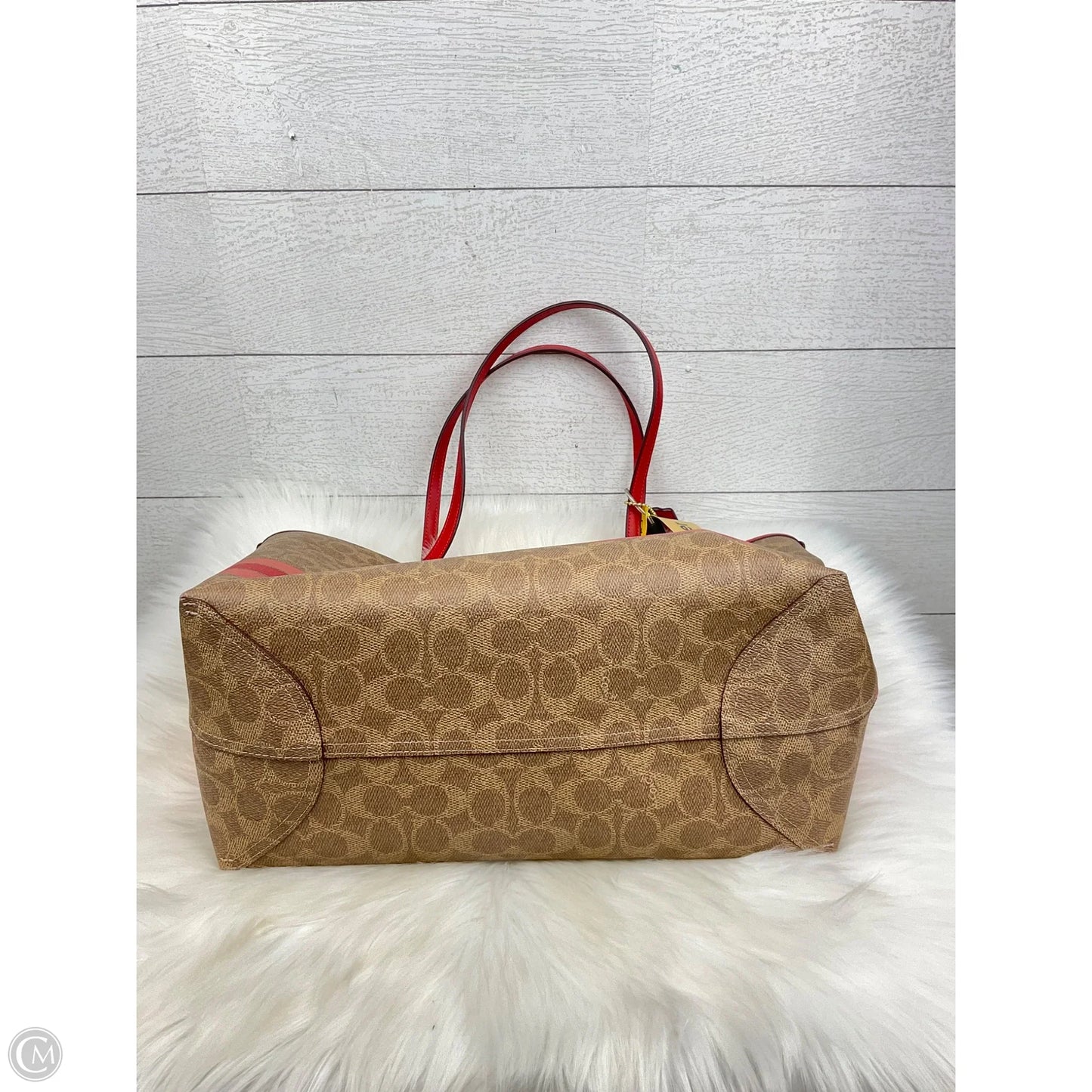 Handbag Designer By Coach, Size: Large