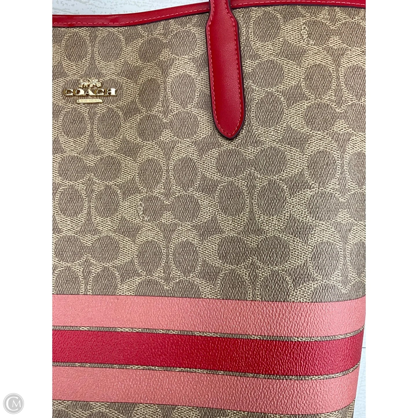 Handbag Designer By Coach, Size: Large