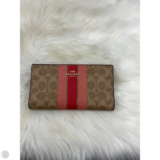 Wallet Designer By Coach, Size: Medium