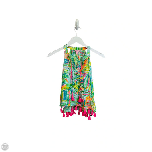 Top Sleeveless Designer By Lilly Pulitzer In Multi-colored, Size: Xxs