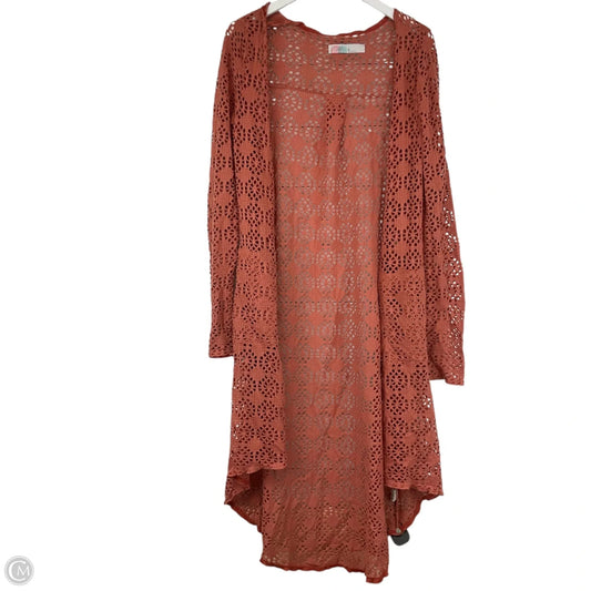 Cardigan By Free People In Orange, Size: M
