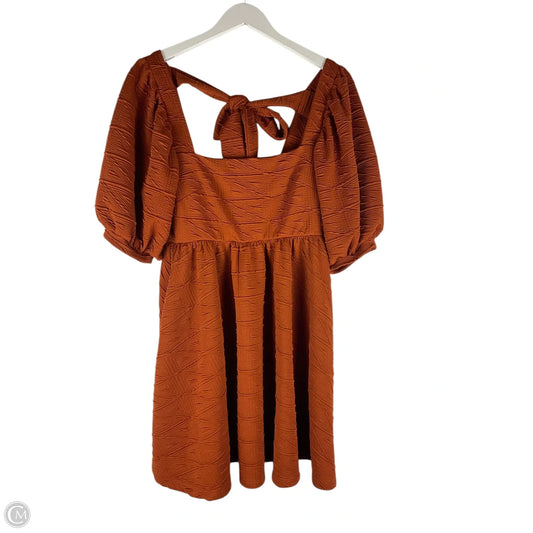 Dress Casual Short By Free People In Orange, Size: M