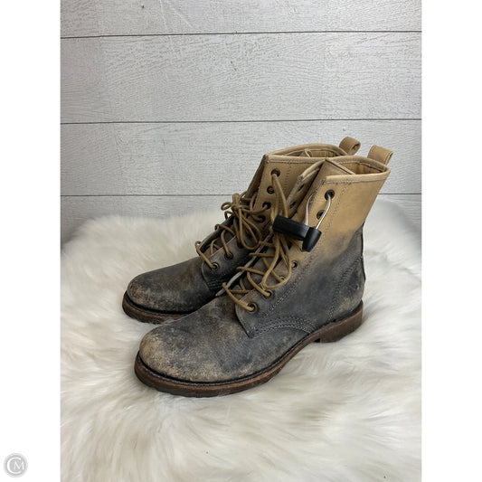 Boots Designer By Frye In Taupe, Size: 7.5