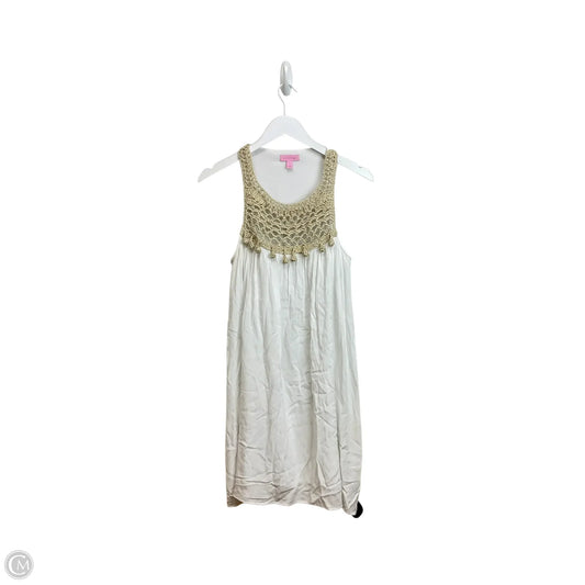 Dress Designer By Lilly Pulitzer In White, Size: S