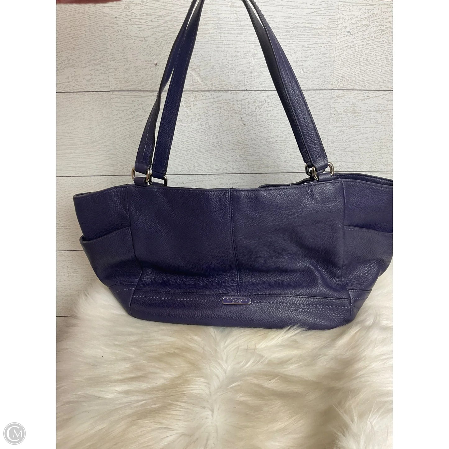 Handbag Designer By Coach, Size: Medium