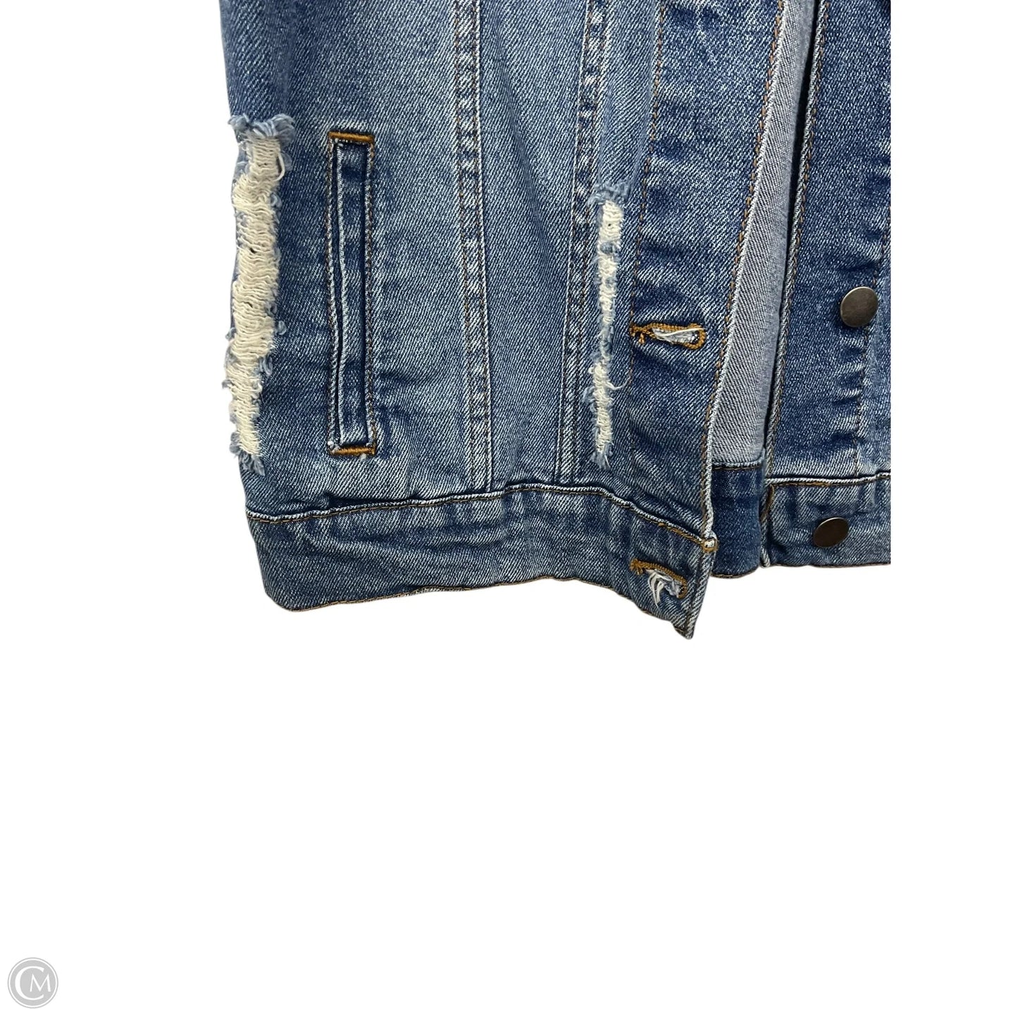 Vest Other By Wild Fable In Blue Denim, Size: S