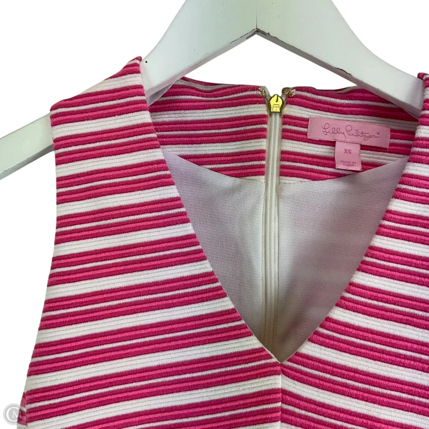 Dress Designer By Lilly Pulitzer In Striped Pattern, Size: Xs