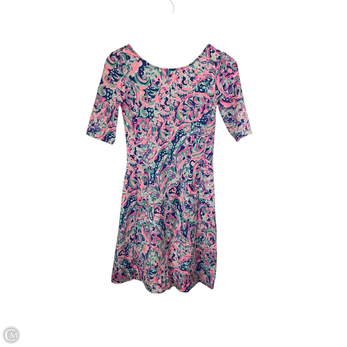 Dress Designer By Lilly Pulitzer In Orange & Purple, Size: Xs