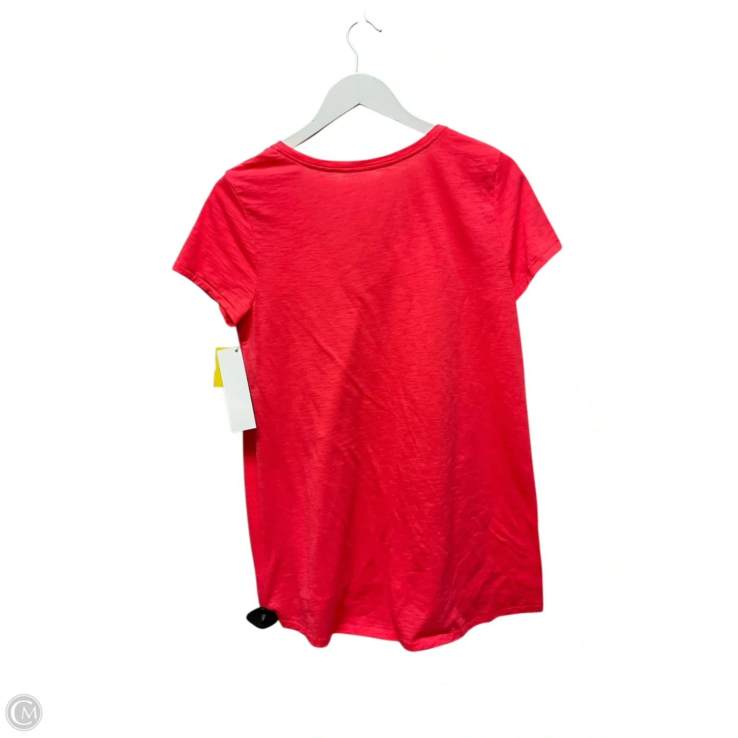 Top Short Sleeve Designer By Lilly Pulitzer In Pink, Size: M