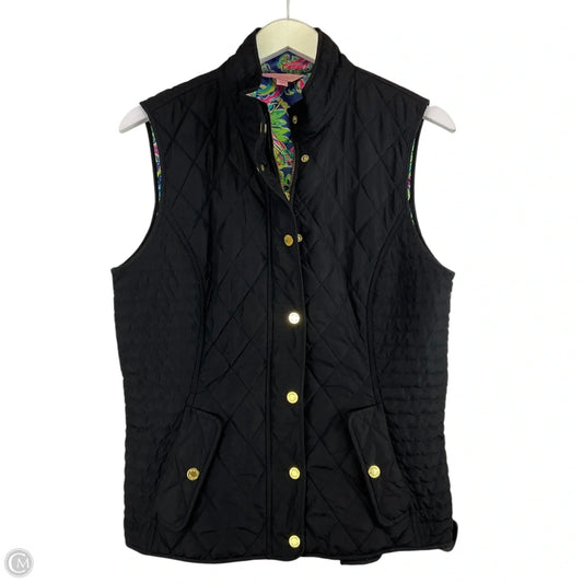 Vest Designer By Lilly Pulitzer In Black, Size: L