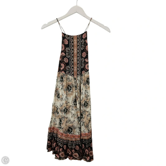 Dress Casual Short By Free People In Black & Cream, Size: M